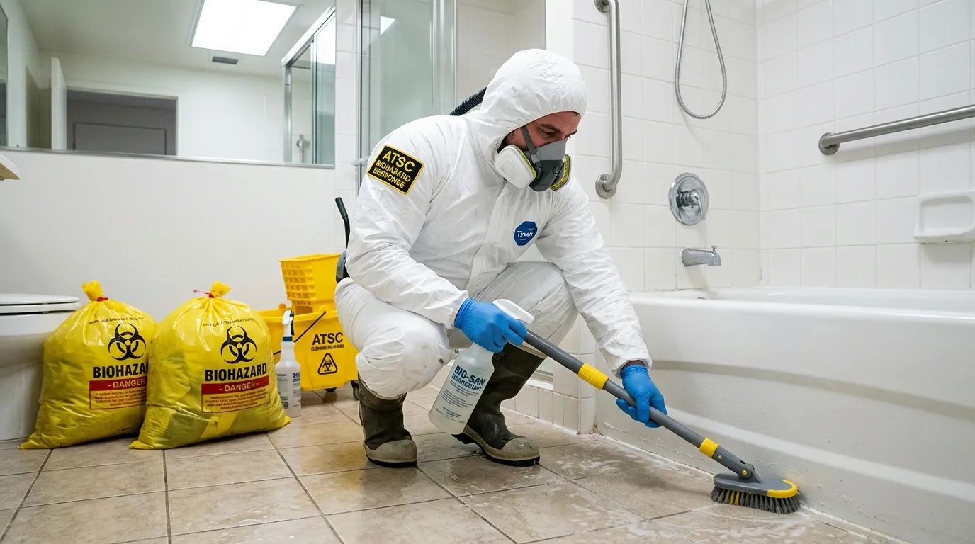 Decontamination equipment deployed for Blood Cleanup in Decatur